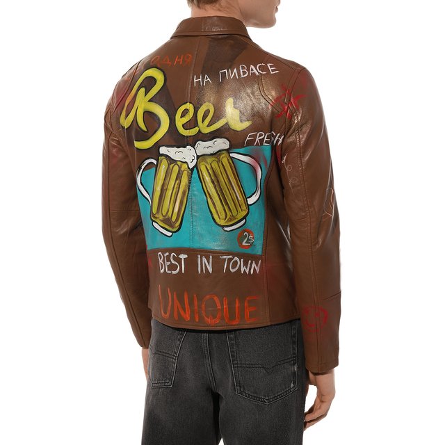 фото Кожаная куртка unique as x uck