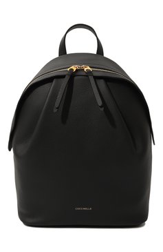 Женский рюкзак soft-wear COCCINELLE черного цвета, арт. E1 P5A 14 01 01 | Фото 1 (Размер: medium; Материал: Натуральная кожа; Материал сплава: Проставлено; Драгоценные камни: Проставлено; Стили: Кэжуэл)