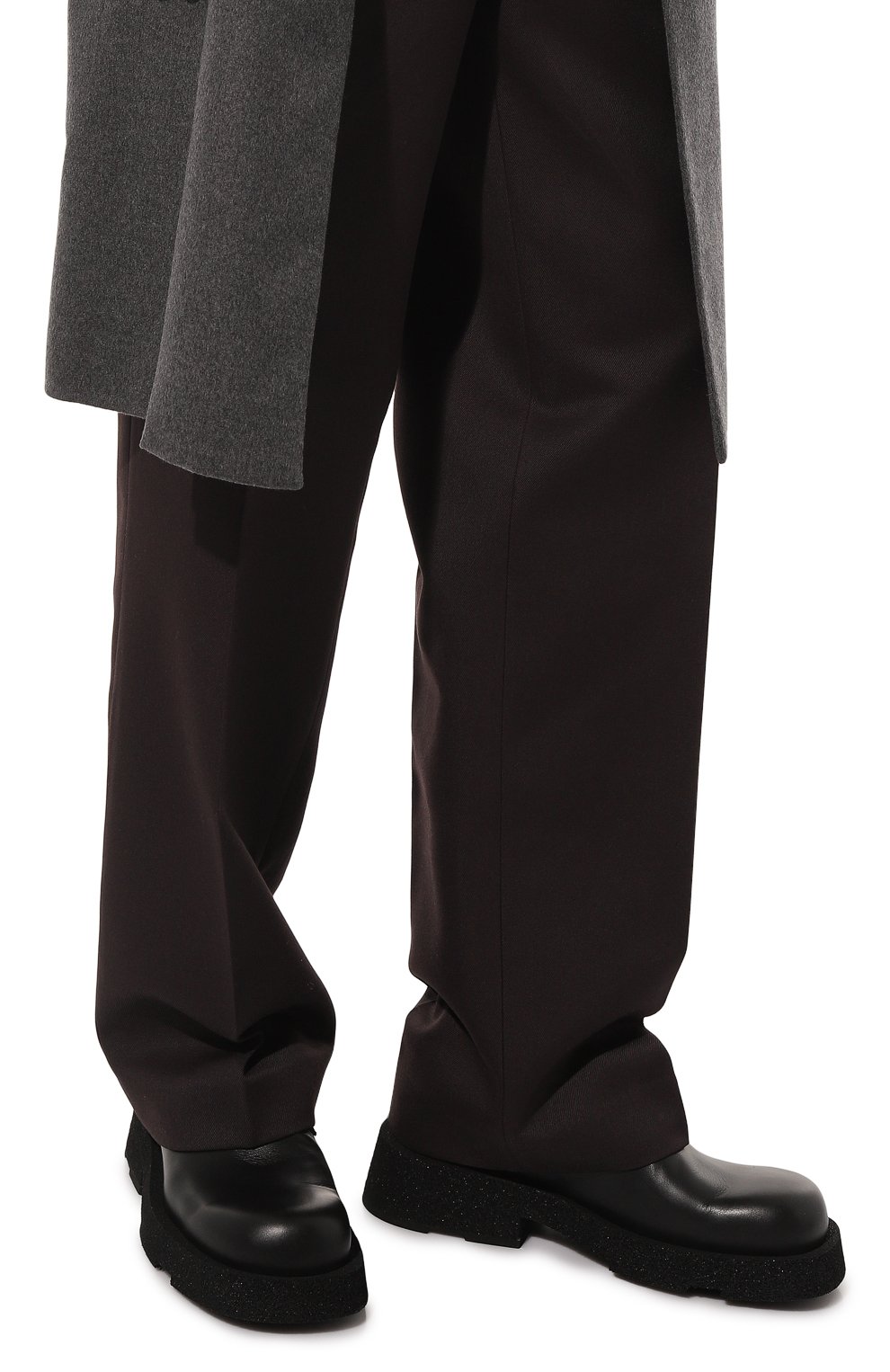 Мужские кожаные дерби vitello MATTIA CAPEZZANI черного цвета, арт. M2257/VITELL0 | Фото 3 (Материал внутренний: Натуральная кожа; Материал сплава: Проставлено; Нос: Не проставлено; Стили: Классический)
