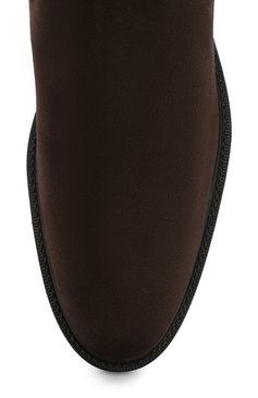 Мужские кожаные челси TOD’S темно-коричневого цвета, арт. XXM45A00P20RE0 | Фото 5 (Материал внутренний: Натуральная кожа; Материал утеплителя: Без утеплителя; Статус проверки: Проверено, Проверена категория; Подошва: Плоская; Мужское Кросс-КТ: Сапоги-обувь, Челси-обувь; Длина стельки: 29, 29,4, 29,8, 30,7, 25,7, 26,5, 26,9, 27,4, 27,8, 28,2, 28,6, 26,1, 25,2)