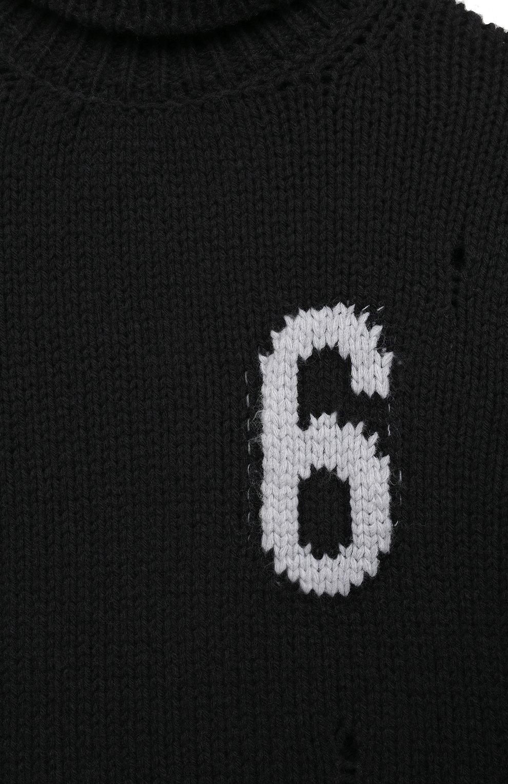 Шерстяной свитер MM6 M60275-MM076 Фото 3