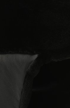 Мужская норковое кепи FURLAND черного цвета, арт. 0076802150138600000 | Фото 3 (Статус проверки: Требуются правки, Проверена категория; Материал: Натуральный мех)