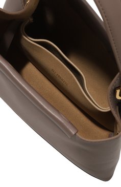 Женская сумка elieze mini REE PROJECTS коричневого цвета, арт. ELIEZMI1SC | Фото 5 (Сумки-технические: Сумки top-handle; Материал: Натуральная кожа; Материал сплава: Проставлено; Размер: mini; Ремень/цепочка: На ремешке; Драгоценные камни: Проставлено)