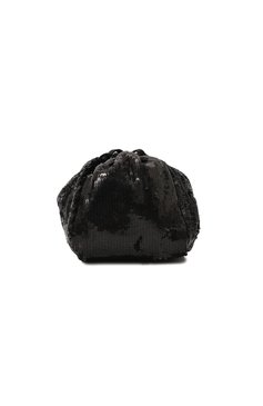 Женская сумка ERIKA CAVALLINI черного цвета, арт. E3WW20 | Фото 4 (Женское Кросс-КТ: Вечерняя сумка; Сумки-технические: Сумки через плечо; Размер: medium; Материал сплава: Проставлено; Ремень/цепочка: На ремешке; Материал: Текстиль; Драгоценные камни: Проставлено)
