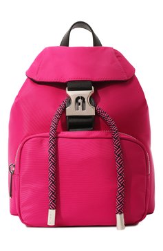 Женский рюкзак furla marea mini FURLA розового цвета, арт. WB00670/S50000 | Фото 1 (Материал сплава: Проставлено; Размер: mini; Материал: Текстиль; Драгоценные камни: Проставлено; Стили: Кэжуэл)