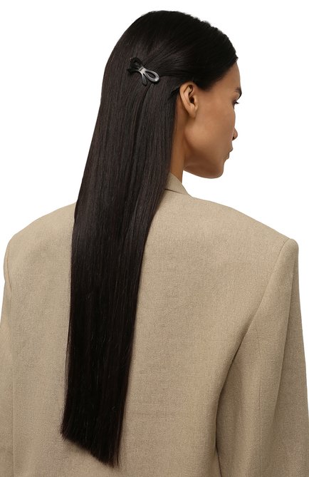 Женская заколка для волос ALEXANDRE DE PARIS черного цвета, арт. ATB-1483-14 N | Фото 2 (Статус проверки: Проверено, Проверена категория)