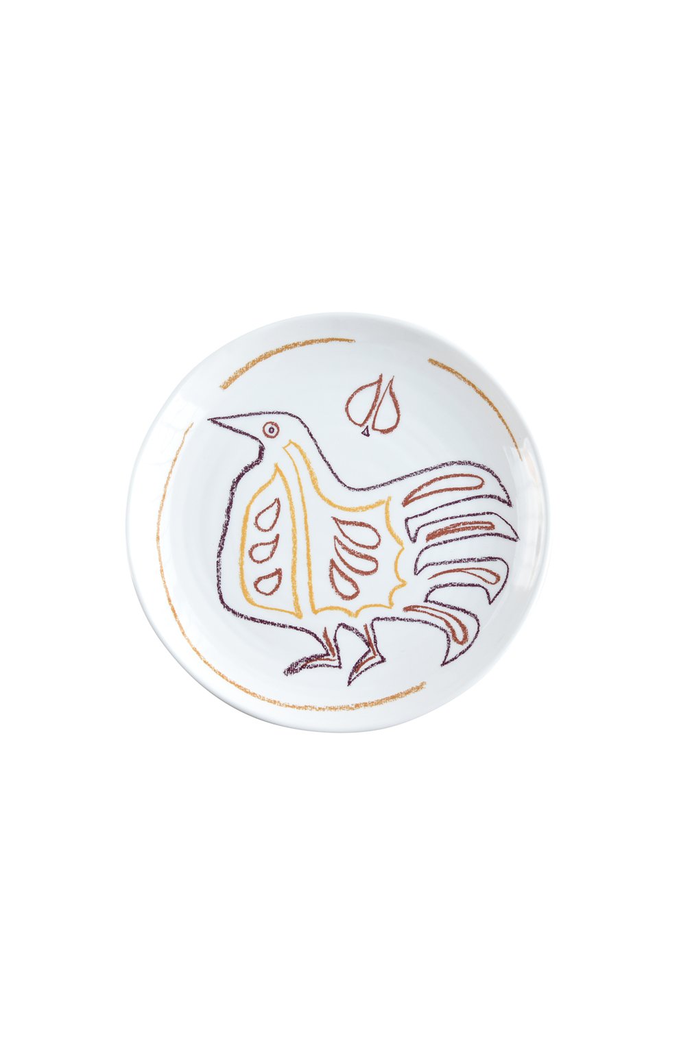 Набор marinette из четырех салатных тарелок  BERNARDAUD разноцветного цвета, арт. 1978/20839 | Фото 2 (Интерьер_коллекция: Marinette; Интерьер Кросс-КТ: Обеденная посуда; Ограничения доставки: fragile-2)