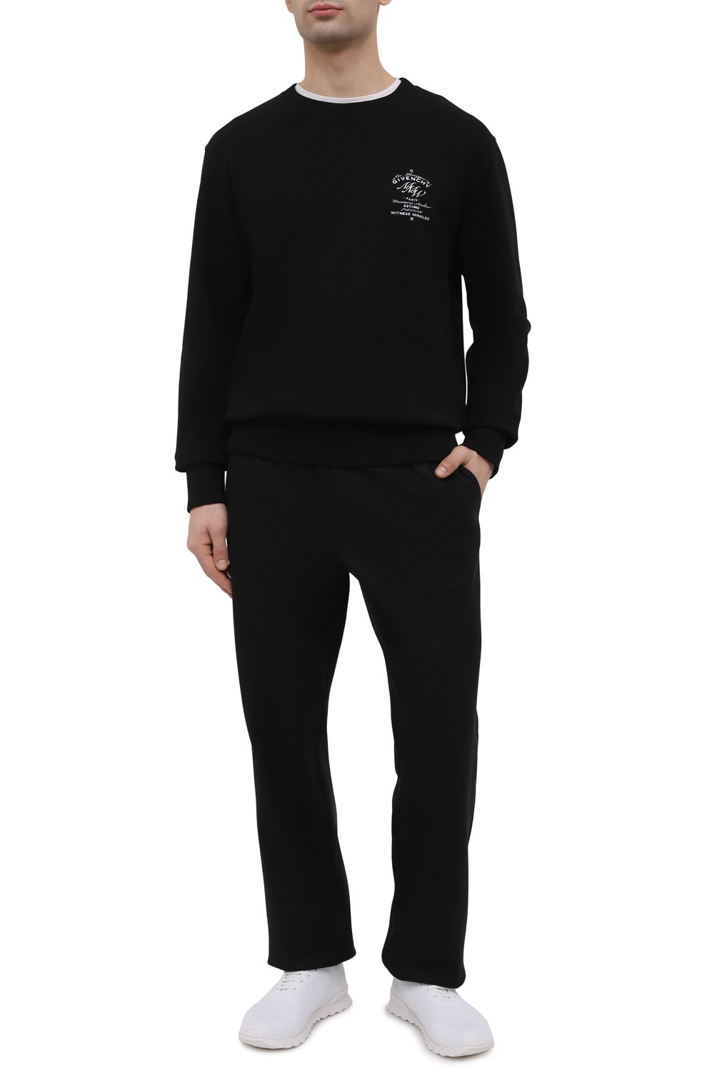Текстильные кроссовки Kiton  USSFITSN00809 Фото 2