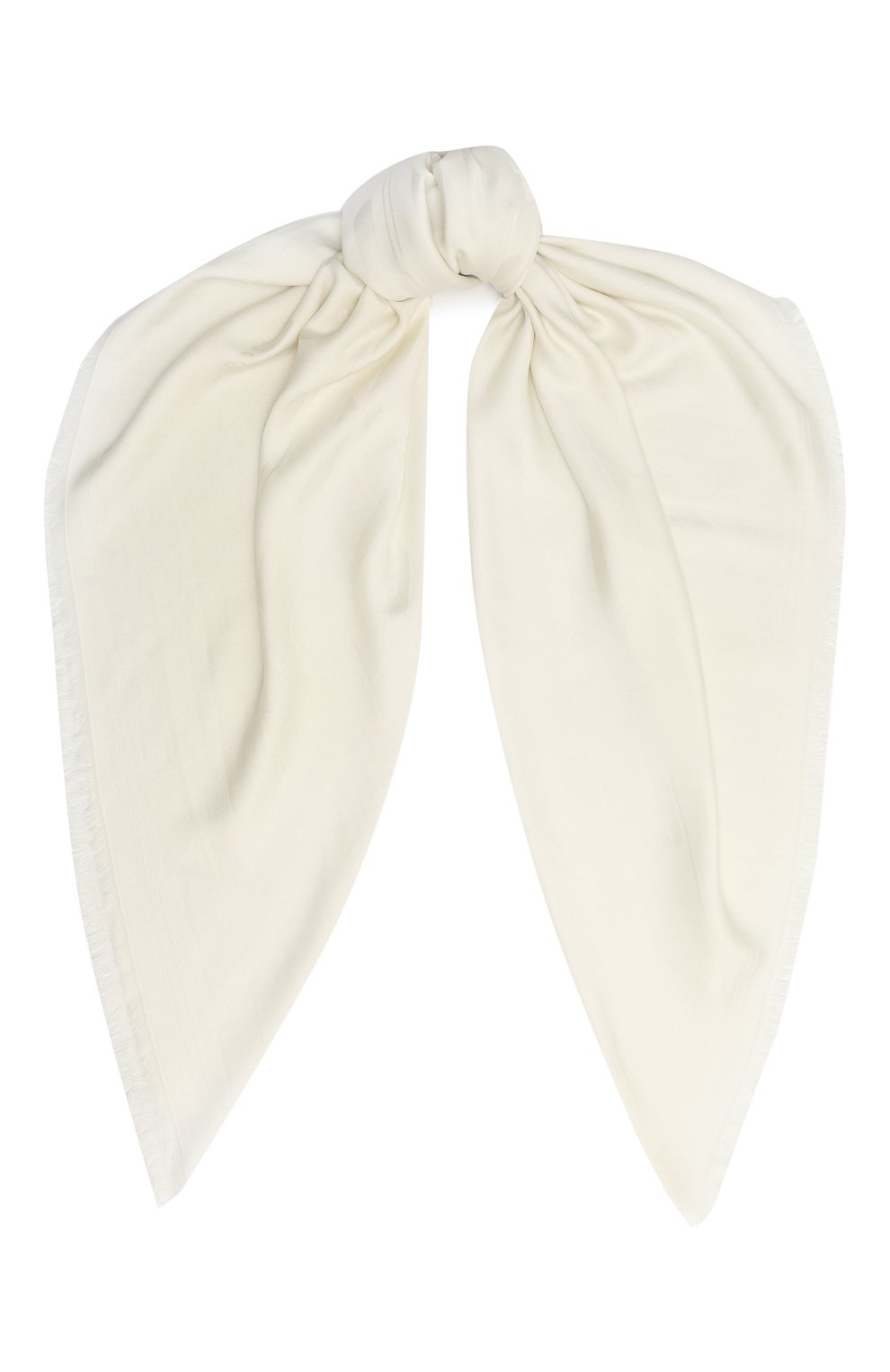 Женский платок BOSS белого цвета, арт. 50497738 | Фото 1 (Материал: Текстиль, Шерсть; Материал сплава: Проставлено; Нос: Не проставлено)