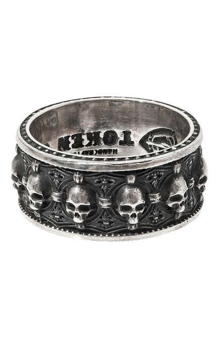 Мужское серебряное кольцо jolly roger GL JEWELRY серебряного цвета по цене 14410 руб., арт. M700004-S97-01 | Фото 1