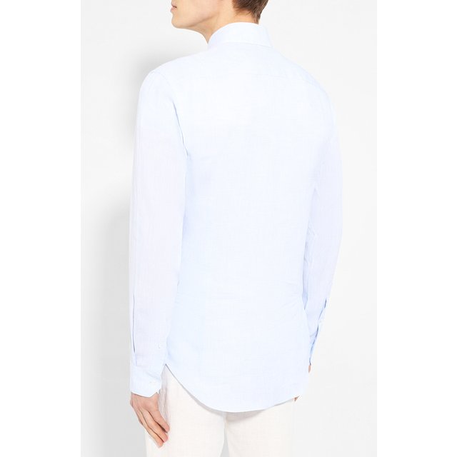 фото Льняная рубашка giorgio armani