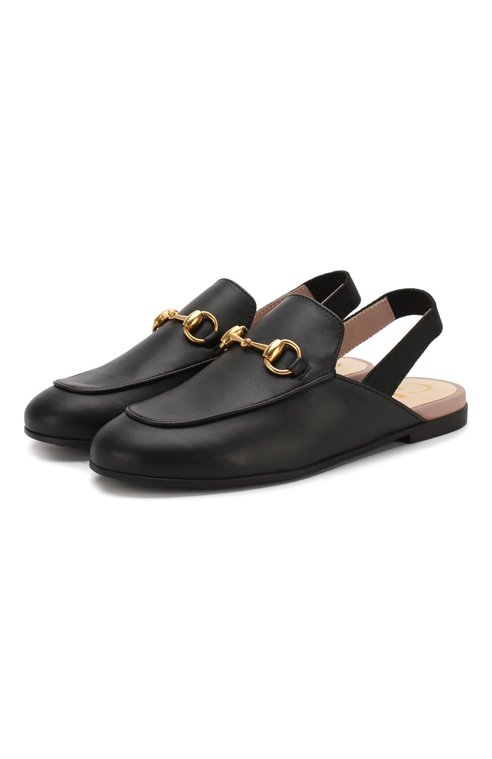 Мужского кожаные сабо с пряжкой-трензелем GUCCI черного цвета, арт. 478188/CPWY0 | Фото 1 (Региональные ограничения белый список (Axapta Mercury): Не проставлено, RU; Нос: Не проставлено)