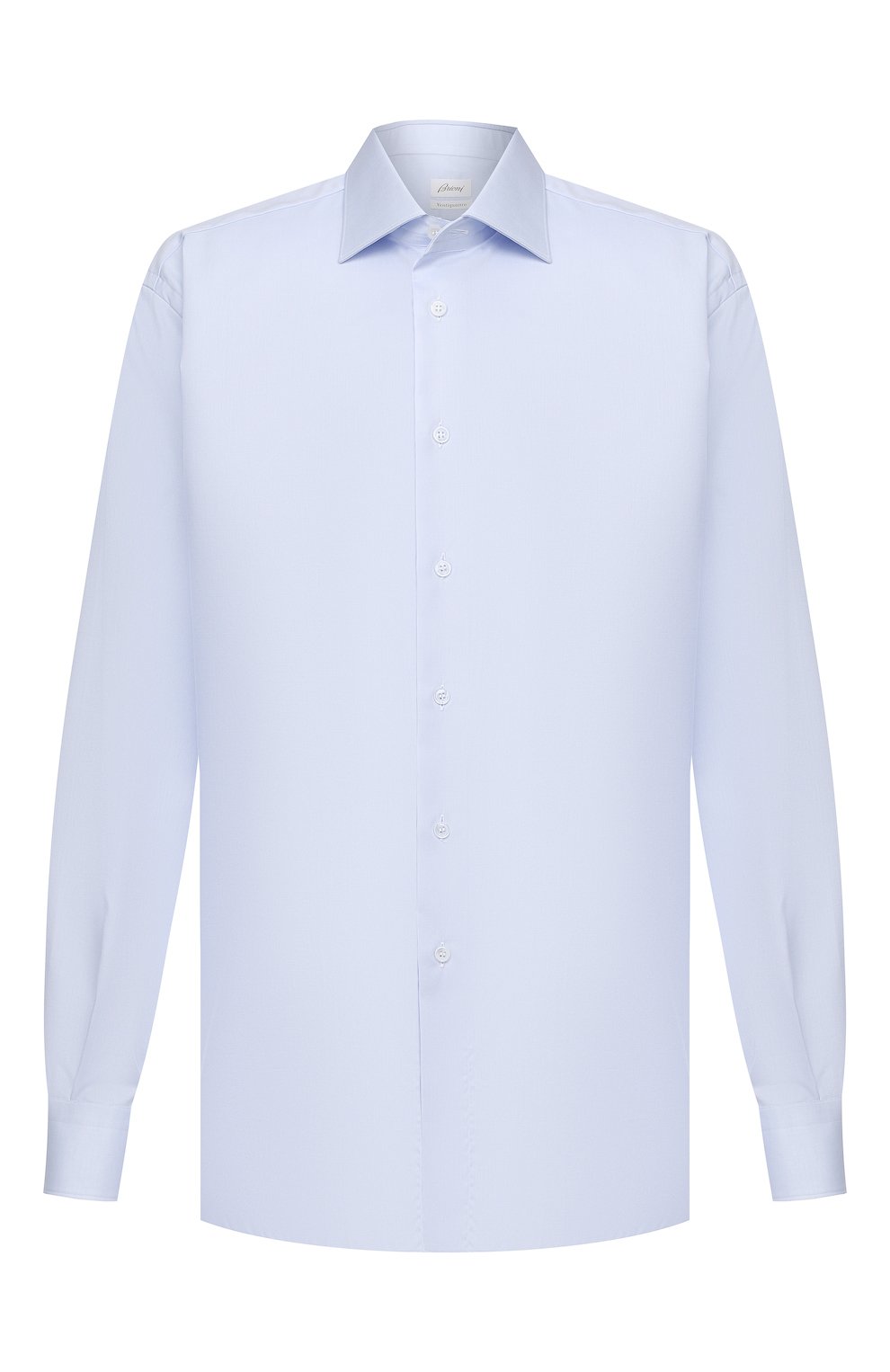 Рубашки Brioni, Хлопковая сорочка Brioni, Италия, Голубой, Хлопок: 100%;, 11604287  - купить