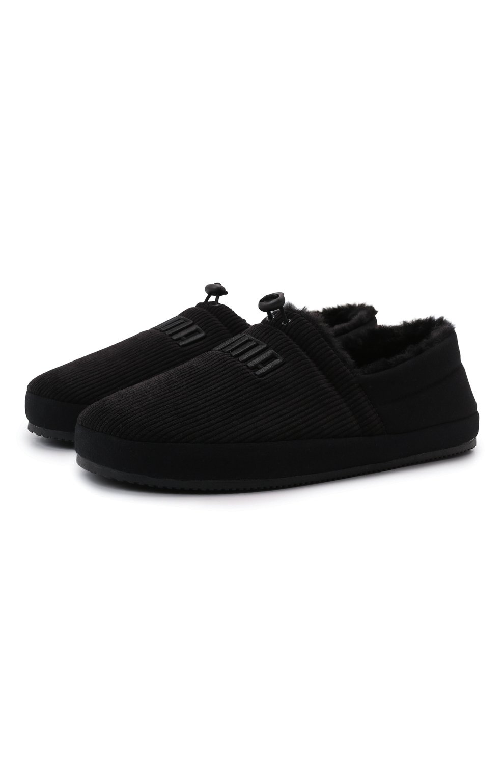 Мужские черные текстильные слиперы tuff mocc corduroy PUMA купить в ...