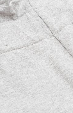 Детские спортивные брюки с эластичными манжетами и широким поясом FENDI серого цвета, арт. JFF057/8RA/10A-12A | Фото 3 (Девочки Кросс-КТ: Брюки-одежда; Материал сплава: Проставлено, Проверено; Нос: Не проставлено; Материал внешний: Хлопок; Статус проверки: Провер�ено, Проверена категория)