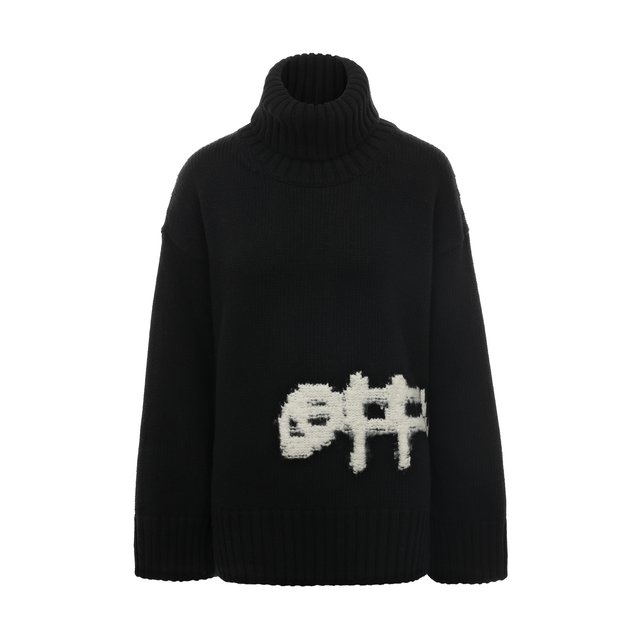 фото Шерстяной свитер off-white