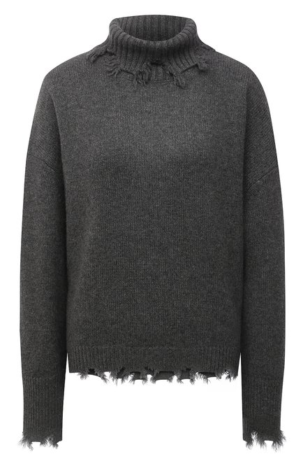 Женский кашемировый свитер ADDICTED темно-серого цвета по цене 59900 руб., арт. MK890 | Фото 1
