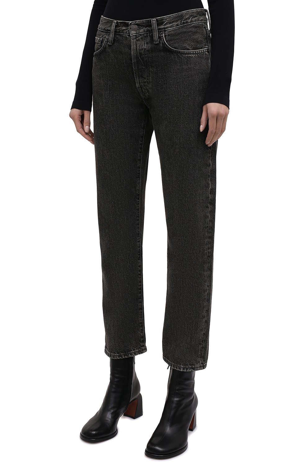 Женские черные джинсы ACNE STUDIOS купить в интернет-магазине ЦУМ, арт ...