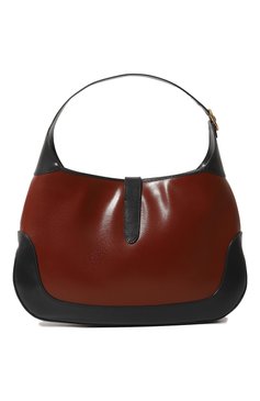 Женская сумка jackie 1961 medium GUCCI коричневого цвета, арт. 636710 10OBG | Фото 6 (Сумки-технические: Сумки top-handle; Размер: medium; Материал: Натуральная кожа)