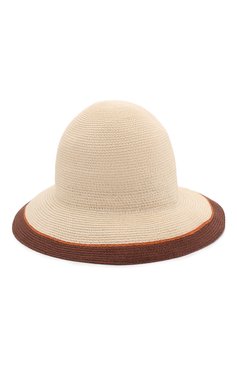 Женская шляпа kate LORO PIANA коричневого цвета, арт. FAL1195 | Фото 2 (Региональные ограничения белый список (Axapta Mercury): RU; Материал: Растительное волокно)