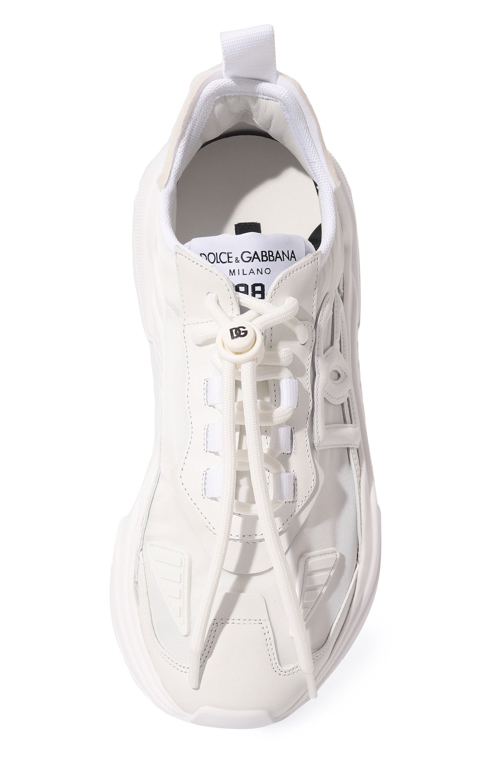 Кожаные кроссовки Daymaster Dolce & Gabbana  CK1908/AG085 Фото 6