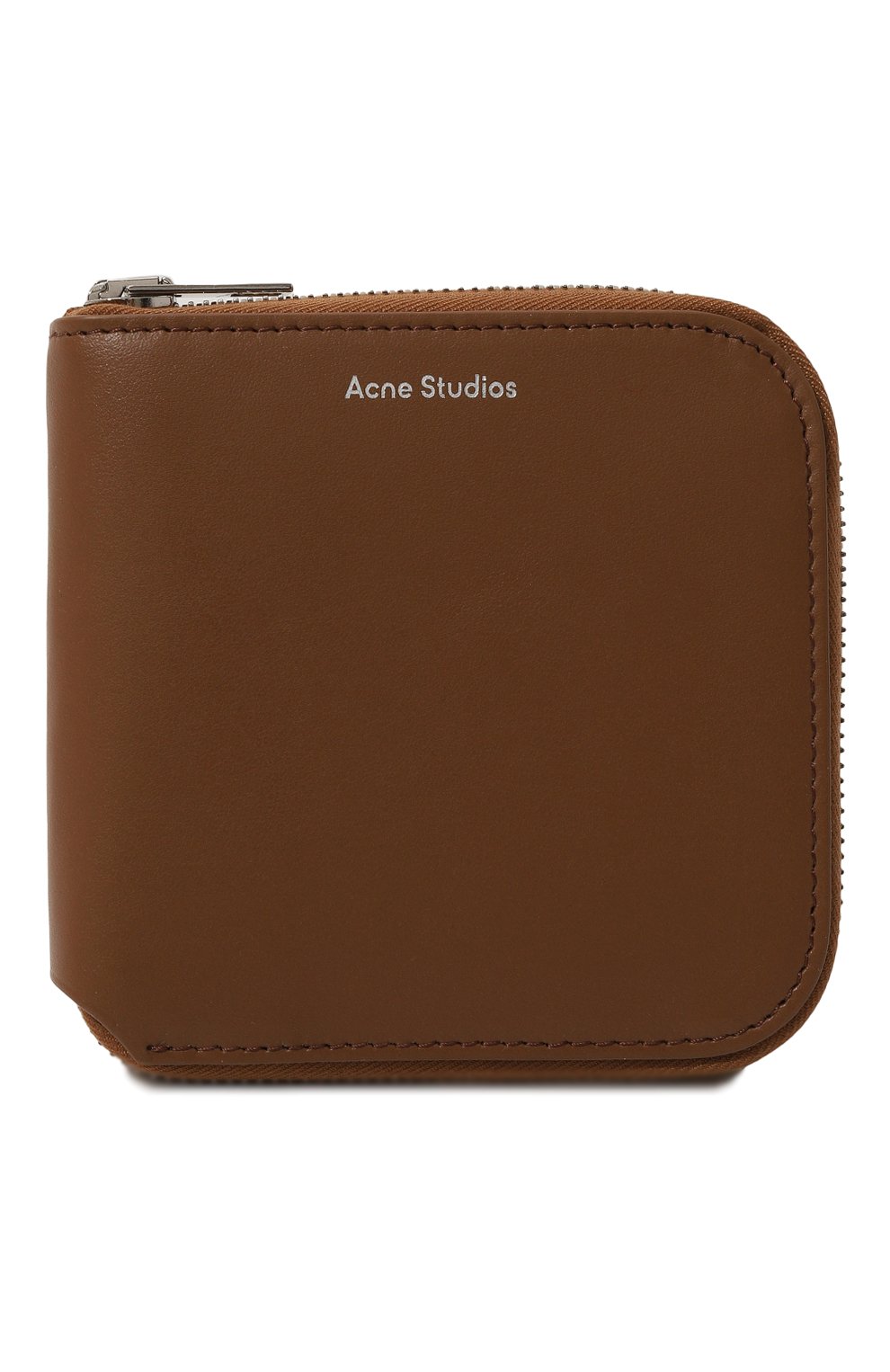 Женские кожаное портмоне ACNE STUDIOS коричневого цвета, арт. FN UX SLGS000115640 | Фото 1 (Материал: Натуральная кожа)