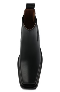 Женские кожаные казаки bv lean BOTTEGA VENETA черного цвета, арт. 639830/V00M0 | Фото 5 (Женское Кросс-КТ: Казаки-ботинки; Подошва: Платформа; Каблук высота: Низкий; Материал внутренний: Натуральная кожа; Региональные ограничения белый список (Axapta Mercury): RU; Каблук тип: Устойчивый; Материал утеплителя: Без утеплителя; толщина подошвы: 2,5; ширина носка стельки: 8,5, 8,6; высота каблука: 5,3)