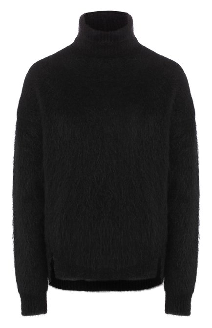 Женский свитер GIORGIO ARMANI черного цвета по цене 131500 руб., арт. 6GAM14/AM37Z | Фото 1