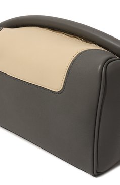 Женская сумка treasure medium ELLEME серого цвета, арт. TREASURE/LEATHER | Фото 3 (Сумки-технические: Сумки через плечо, Сумки top-handle; Размер: medium; Материал: Натуральная кожа)