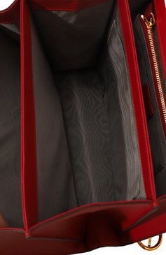 Женская сумка zumi small GUCCI красного цвета, арт. 576388 05J0X | Фото 5 (Сумки-технические: Сумки через плечо; Материал: Натуральная кожа; Материал сплава: Проставлено; Драгоценные камни: Проставлено)