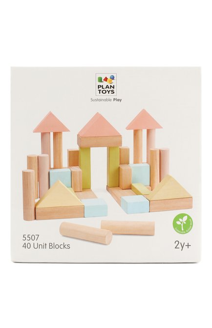 Детского игрушка конструктор PLAN TOYS разноцветного цвета, арт. 5507 | Фото 1