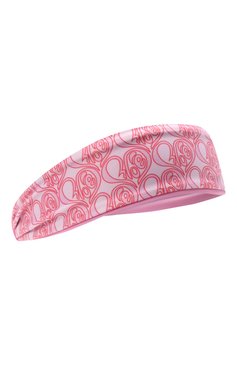 Детская повязка CHLOÉ розового цвета, арт. C11200 | Фото 1 (Материал: Текстиль, Синтетический материал)