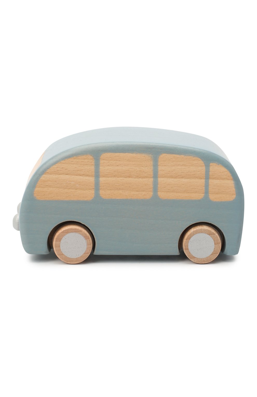 Детского игрушечный автобус MAILEG голубого цвета, арт. 12-9001-01 | Фото 1 (Игрушки: Машины - наземный; Материал: Дерево, Растительное волокно)
