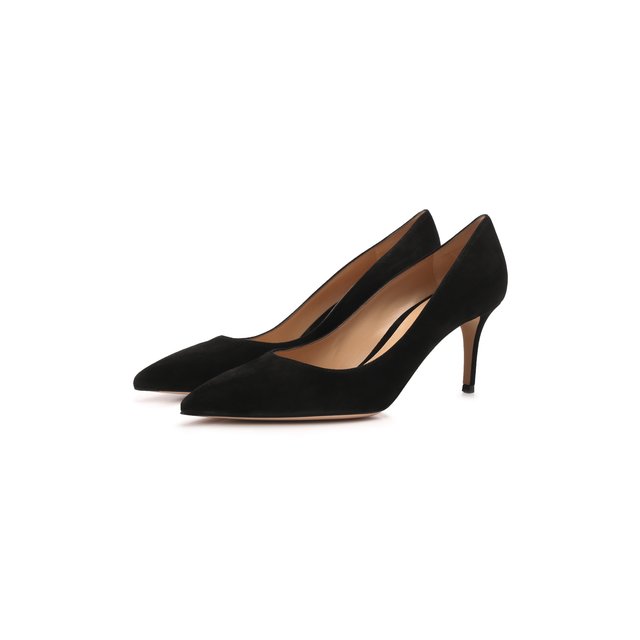 Замшевые туфли Gianvito 70 Gianvito Rossi G26770.70RIC.CAMNER0