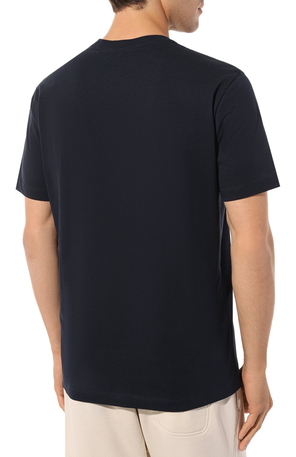 Хлопковая футболка Paul&Shark  12311633 Фото 4