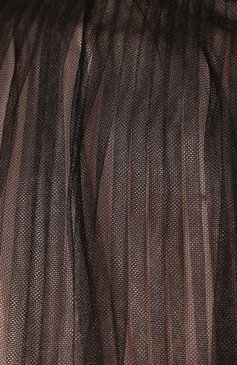 Женское платье KHAITE черного цвета, арт. 5089101/ALIX | Фото 5 (Рукава: Короткие; Случай: Повседневный; Материал внешний: Синтетический материал; Длина Ж (юбки, платья, шорты): Миди; Статус проверки: Проверено, Проверена категория; Женское Кросс-КТ: Платье-одежда)