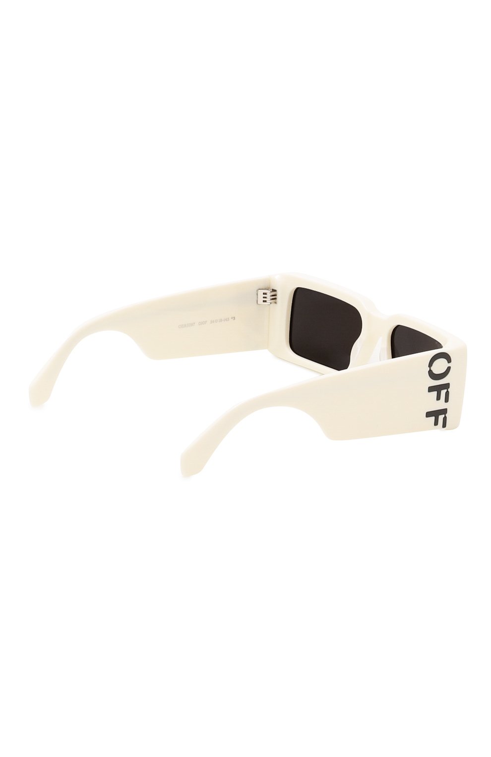Женские белые солнцезащитные очки OFF-WHITE купить в интернет-магазине ЦУМ,  арт. 0ERI097/0107