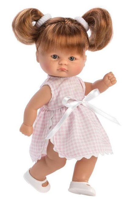 Детского кукла пупсик ASI розового цвета, арт. 114640 | Фото 1 (Материал: Резина)