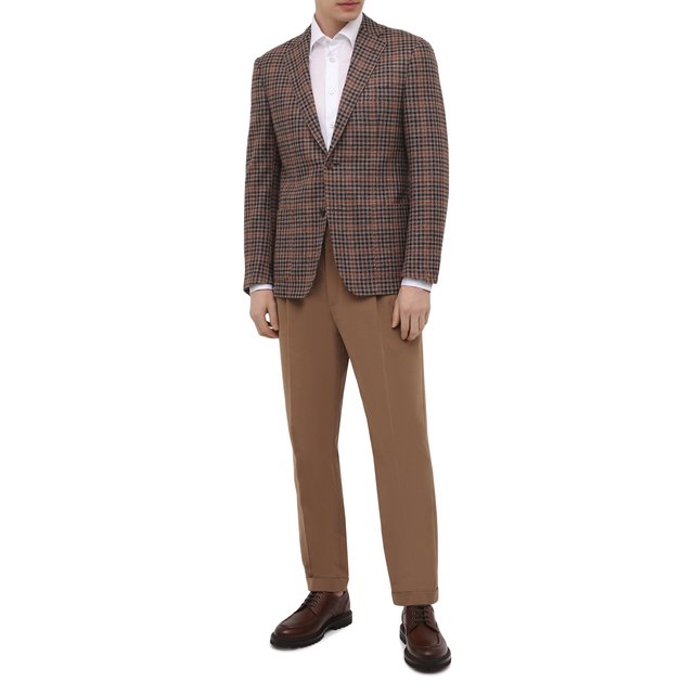 фото Хлопковая рубашка kiton