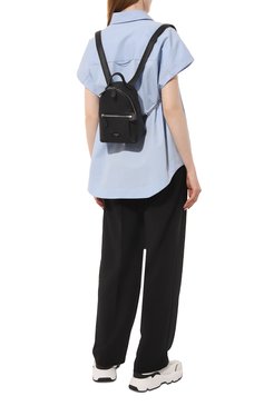 Женский рюкзак ninon LANCEL черного цвета, арт. A12092 | Фото 7 (Материал: Натуральная кожа; Размер: small; Стили: Кэжуэл)
