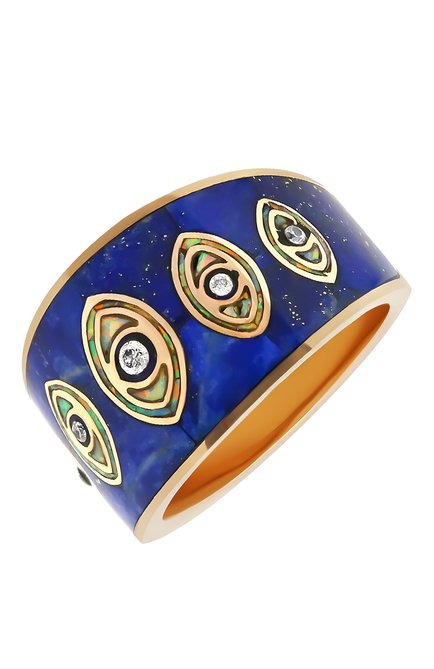 Женские кольцо JACQUIE AICHE бесцветного цвета, арт. 2103093 | Фото 2 (Материал сплава: Розовое золото; Драгоценные камни: Бриллианты)
