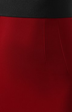 Женская юбка-миди DOLCE & GABBANA бордового цвета, арт. F4A1FT/FURDV | Фото 5 (Стили: Гламурный; Материал внешний: Синтетический материал, Вискоза; Женское Кросс-КТ: Юбка-одежда; Материал сплава: Проставлено, Проверено; Длина Ж (юбки, платья, шорты): Миди; Статус проверки: Проверено, Проверена категория; Драгоценные камни: Проставлено; Материал подклада: Шелк)