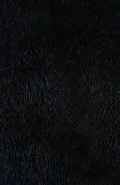 Женская шапка из меха норки FURLAND синего цвета, арт. 0178900110173300542 | Фото 3 (Материал: Натуральный мех)