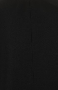 Женский шерстяной жакет THEORY черного цвета, арт. N0601101 | Фото 5 (Материал внешний: Шерсть; Рукава: Длинные; Длина (для топов): Стандартные; Материал сплава: Проставлено; Стили: Классический; Случай: Формальный; 1-2-бортные: Однобортные; Драгоценные камни: Проставлено; Женское Кросс-КТ: Жакет-одежда)