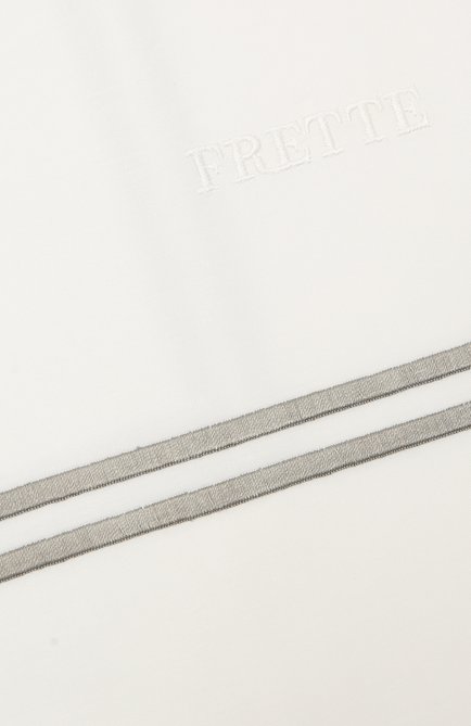 Хлопковый пододеяльник FRETTE серого цвета, арт. FA7017 E3500 140D | Фото 2