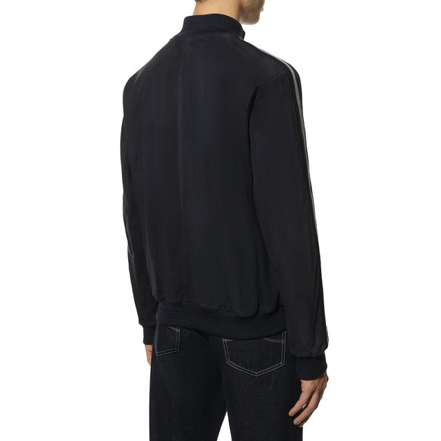 фото Замшевый бомбер kiton