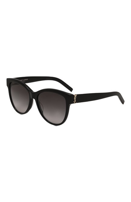Женские солнцезащитные очки SAINT LAURENT черного цвета по цене 0 руб., арт. SL M107 002 | Фото 1