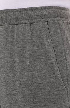 Мужские домашние брюки из вискозы HANRO серого цвета, арт. 075040. | Фото 5 (Длина (брюки, джинсы): Стандартные; Кросс-КТ: домашняя одежда; Материал сплава: Проставлено; Материал внешний: Вискоза; Драгоценные камни: Проставлено)