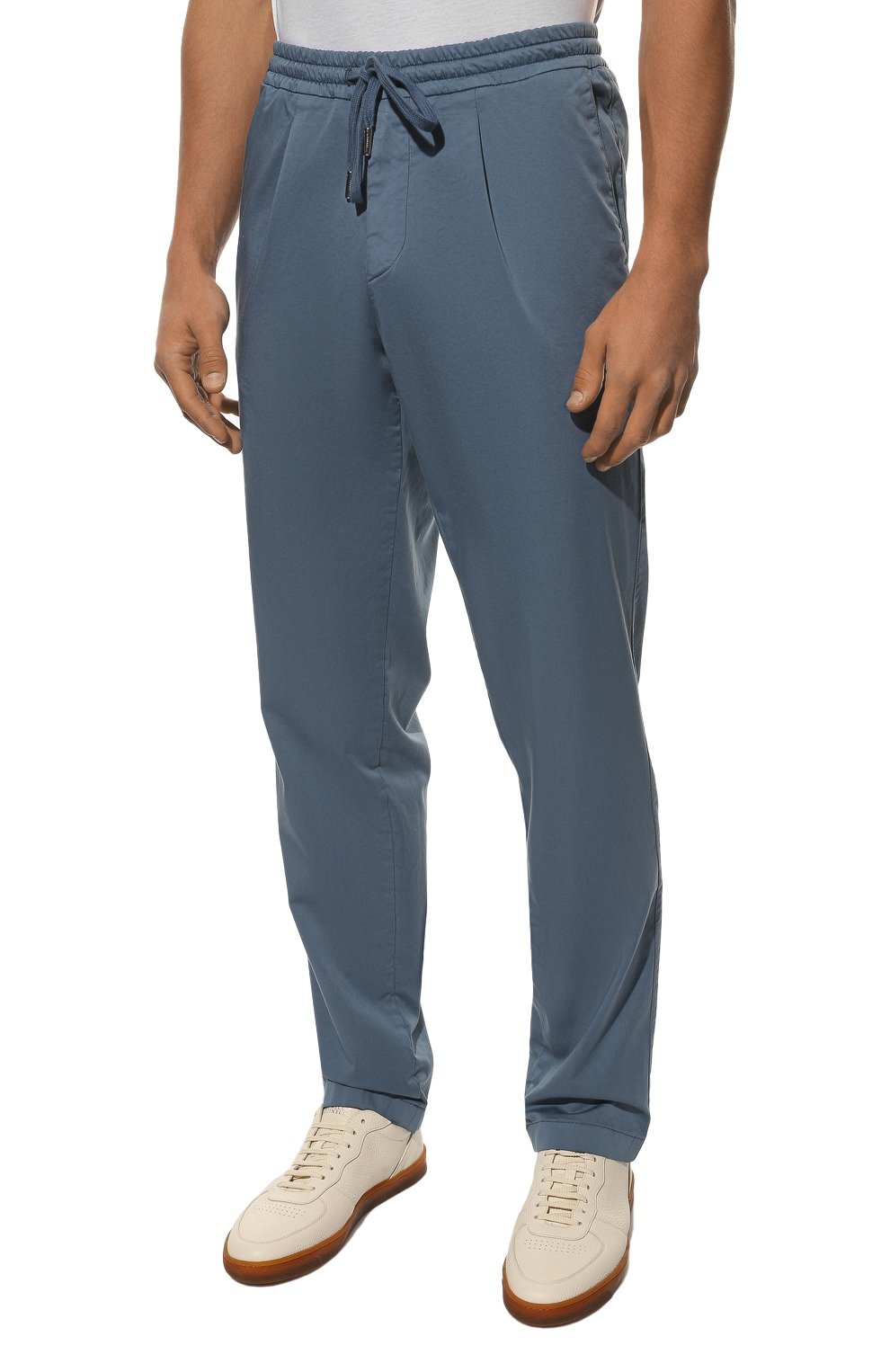 Мужские серо-голубые брюки FEDELI купить в интернет-магазине ЦУМ, арт.5UED0402