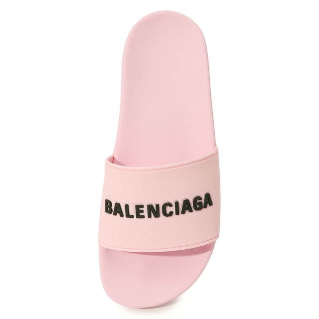 фото Резиновые шлепанцы pool balenciaga